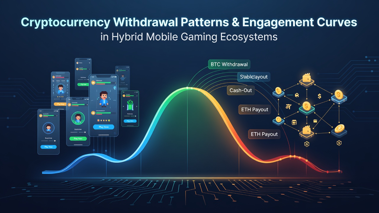Darstellung von Kryptowährungsabhebungsmustern in mobilen Hybrid-Gaming-Apps mit Fokus auf Engagement-Kurven