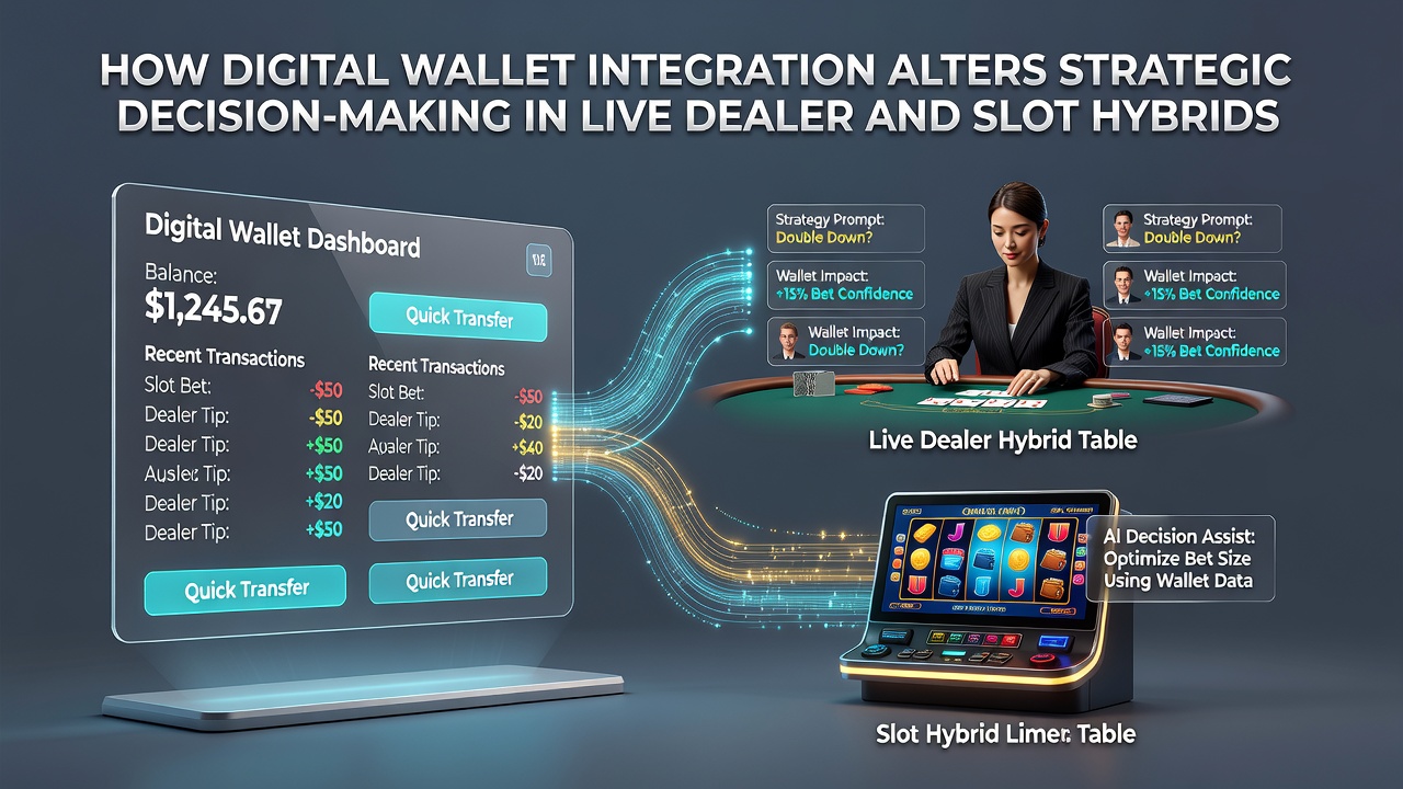 Strategische Entscheidungsprozesse in hybriden Live- und Slot-Spielen durch Wallet-Technologien