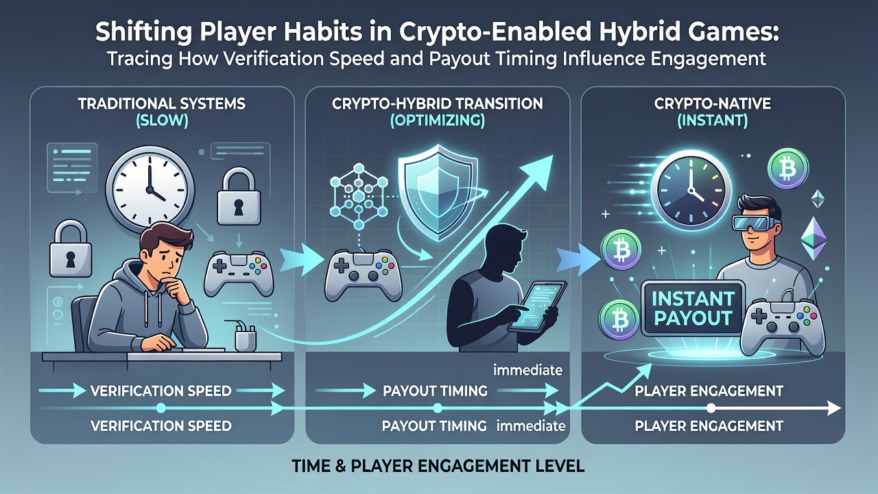 Vergleich von Retentionskurven bei unterschiedlichen Auszahlungsgeschwindigkeiten in Krypto-Hybridspielen