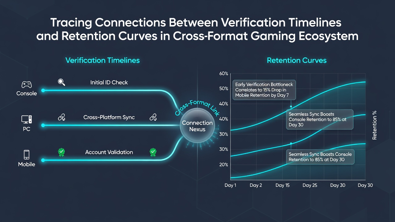 Darstellung von Retentionskurven mit Verifizierungsdaten in Gaming-Apps