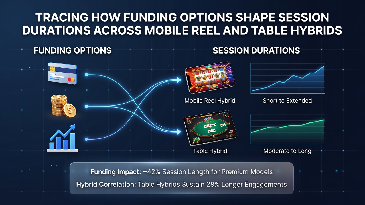 Analyse der Zahlungsmethoden und Sitzungsdauern in mobilen Hybridspielen